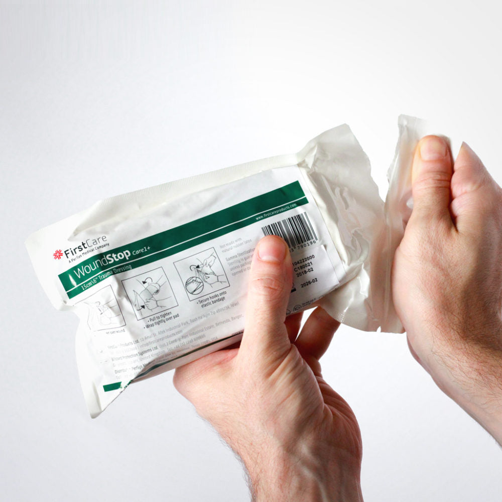 Persys Medical WoundStop Care 1+ Bandage - no Pressure bar (6") (15cm x 18cm non-adherent pad) (Case of 100)
