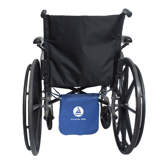 Dynarex Urinary Drainage Bag Holder, Light Blue/White, 50pc/cs (50 Count)