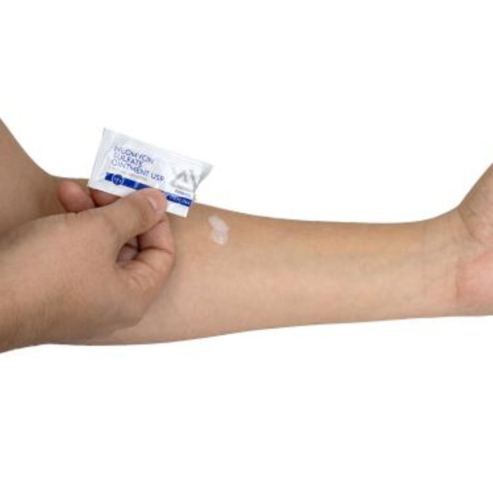 Dynarex Neomycin Sulfate Ointment USP 0.9g, 25/bx, 72bxs/case (1800 Count)