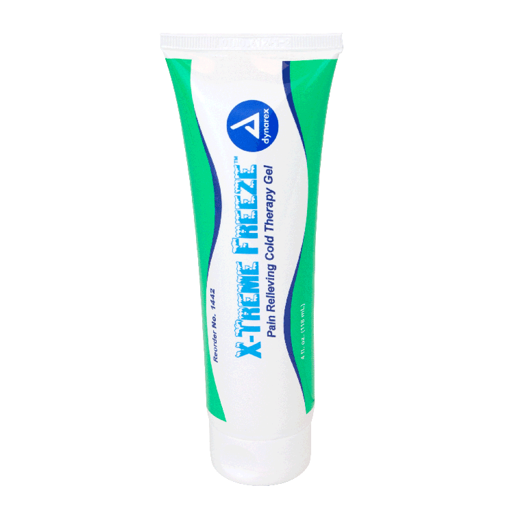Dynarex X-Treme Freeze, 4 oz. Tube, 24tubes/case (24 Count)