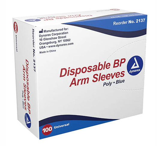 Dynarex Disposable Tattoo Arm Sleeve Cover Barrier 100ea/bx, 5bxs/case (500 Count)