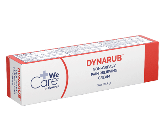 Dynarex DynaRub Cream, 3 oz. 72bxs/case (72 Count)