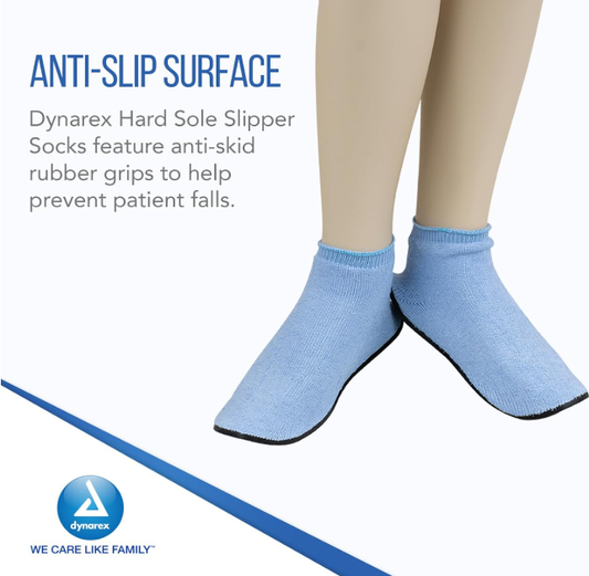 Dynarex Non Skid Slippers - 12packs/case (12 Pairs)