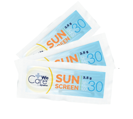 Dynarex Sunscreen, 3.5 g Sachet, (1000 Count)
