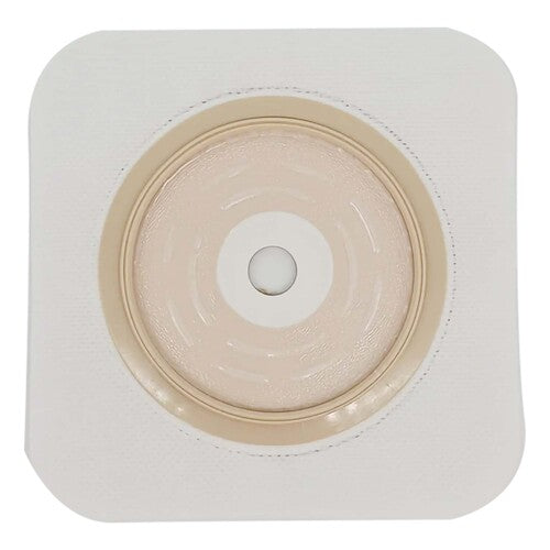 Safe N Simple 2- Piece Flat Wafer Standard Wear Tape Collar White, Flange Cut to Fit (80 Count)