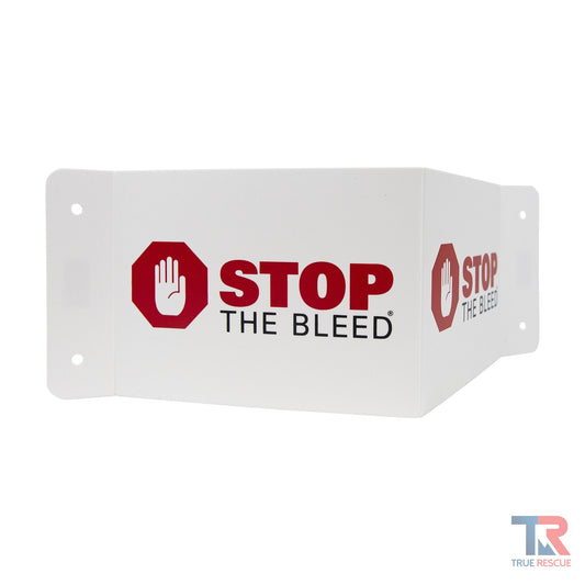 3-Way STOP THE BLEED Flexible 3D Wall Sign