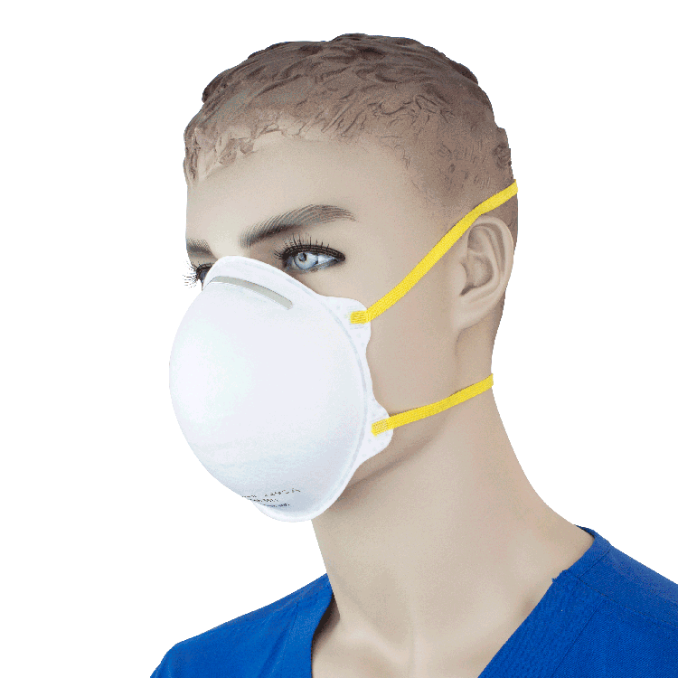 Dynarex N95 Particulate Respirator Mask, Molded 20ea/bx, 12bx/cs (240 Count)