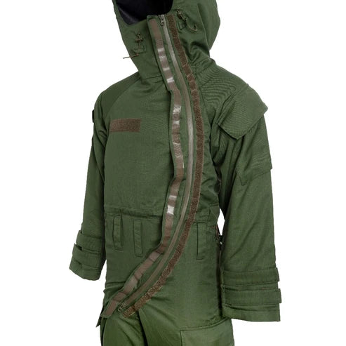 MIRA Safety MOPP-1 CBRN Protective Suit: Military-Standard Semi-Permeable Protection