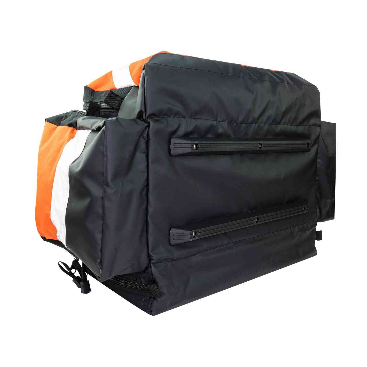 LINE2design First Aid Deluxe EMS Elite Medical Trauma Bag EMT Paramedic with Shoulder Straps & Reflective Trim