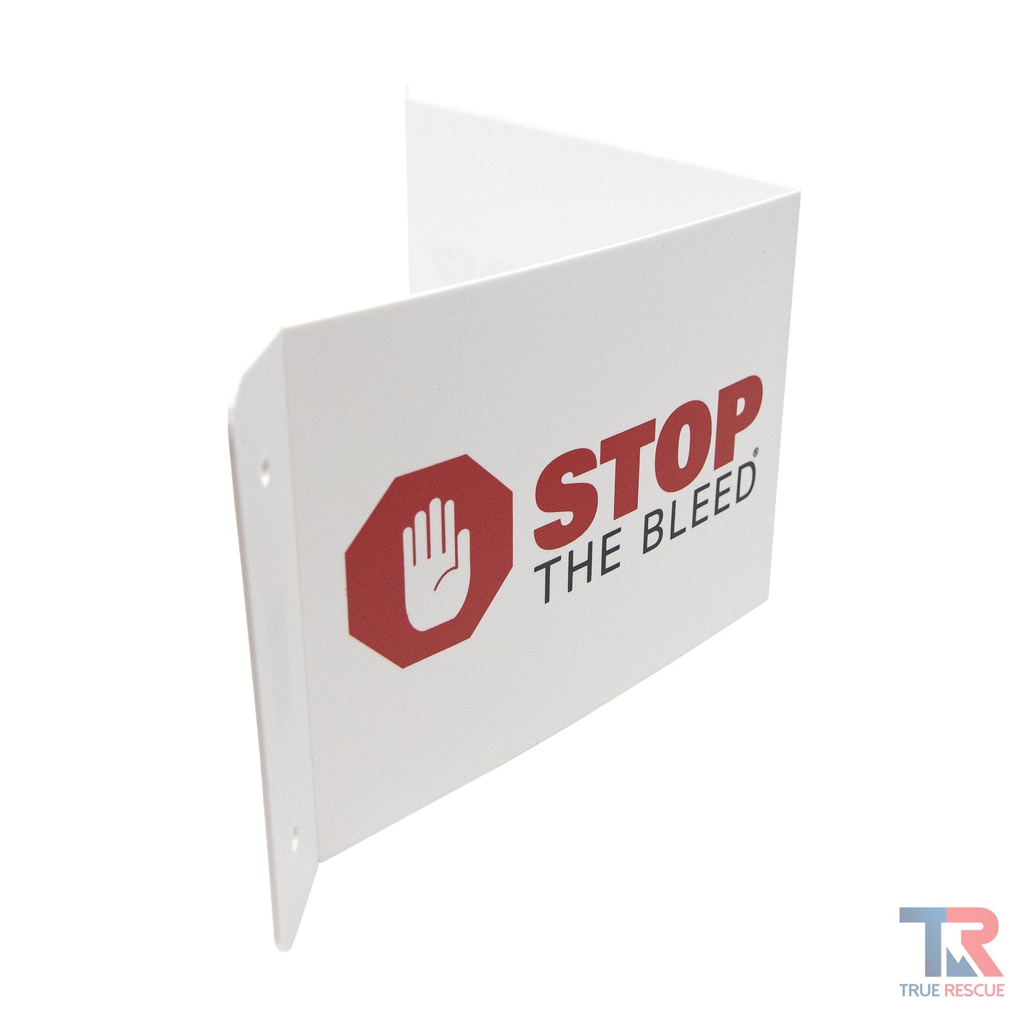3-Way STOP THE BLEED Flexible 3D Wall Sign