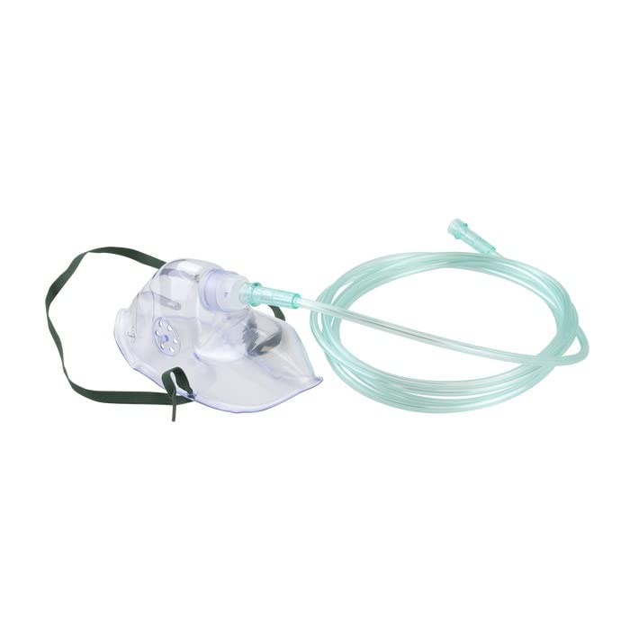 Dynarex Resp-O2 Medium-Concentration Elongated Masks (50 Count)