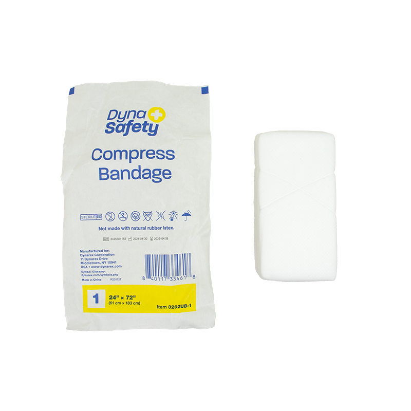 Dynarex Compress Bandage - 1/Unit - 1ea/bx, 50bx/cs (50 Count)