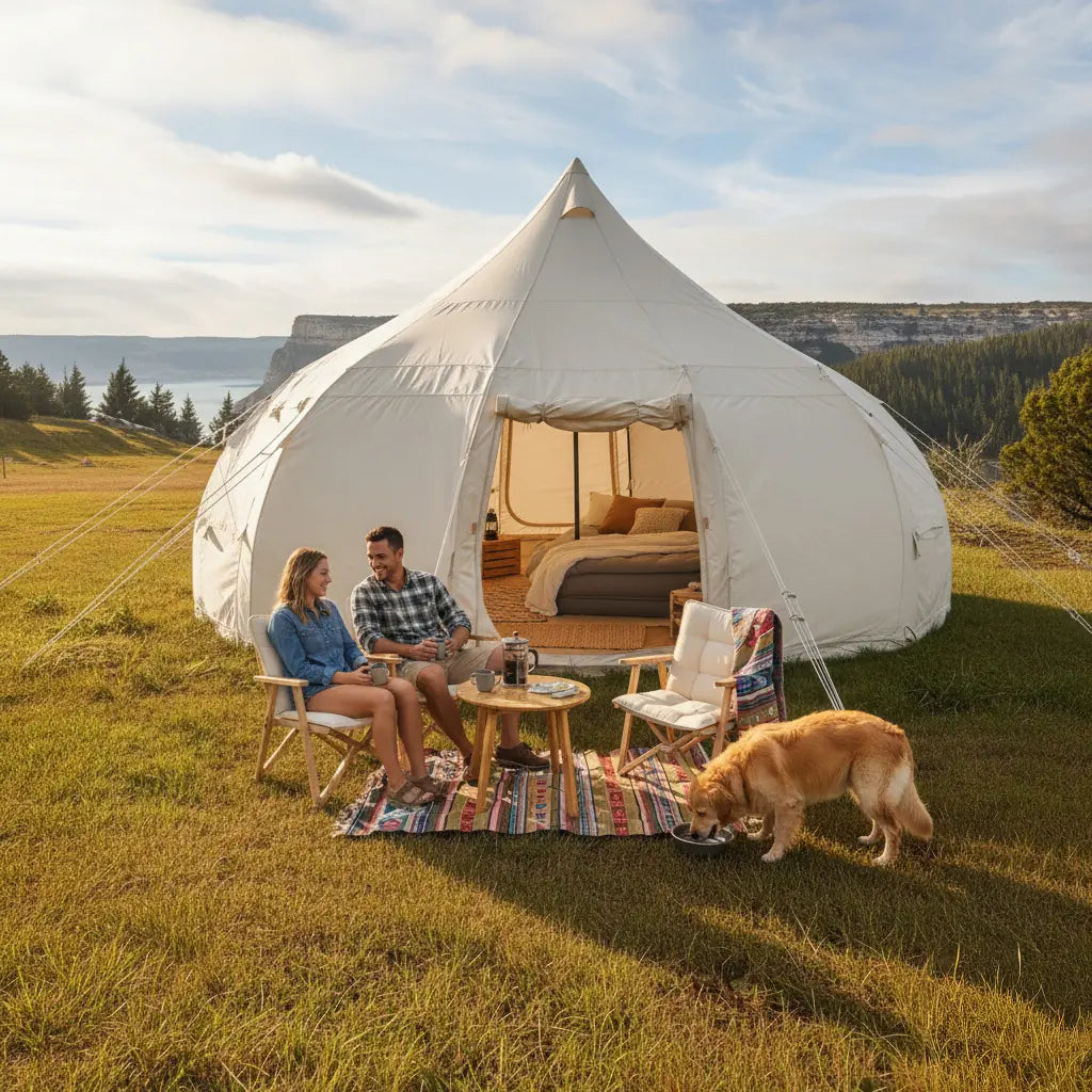 Eclipse Glamping Tent | 2 Sizes | 16 & 20-Foot