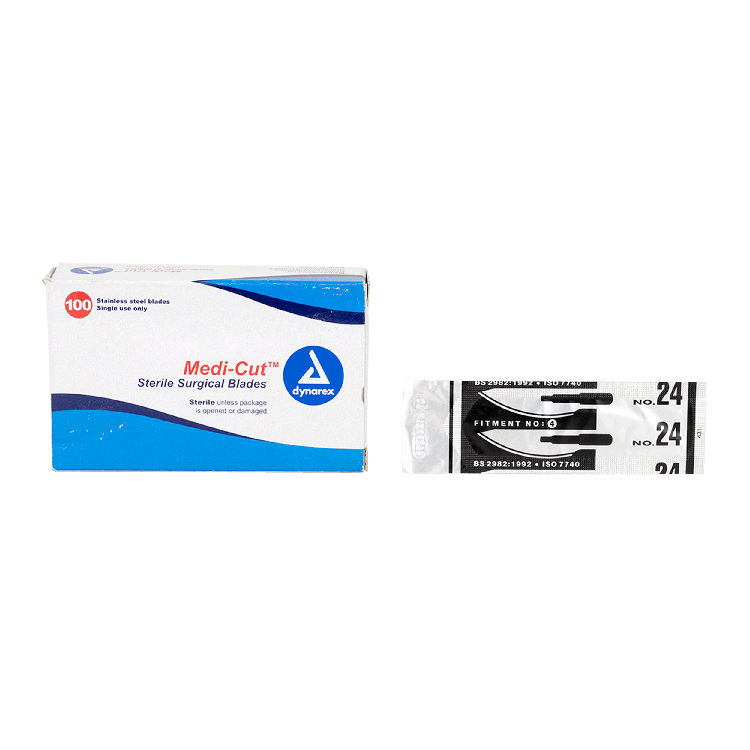 Dynarex Medi-Cut Sterile Blades, 100ea/bx (100 Count)