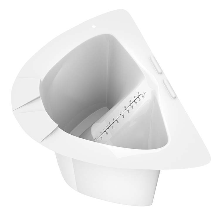 Dynarex Nuns Cap Specimen Collection Container (100 Count)