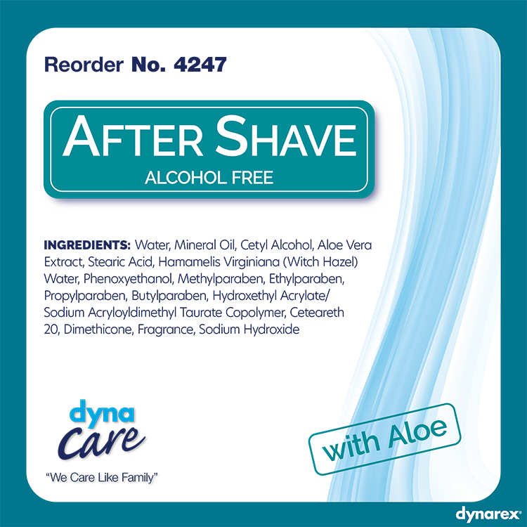 Dynarex After Shave Lotion Alcohol Free (48 Count)