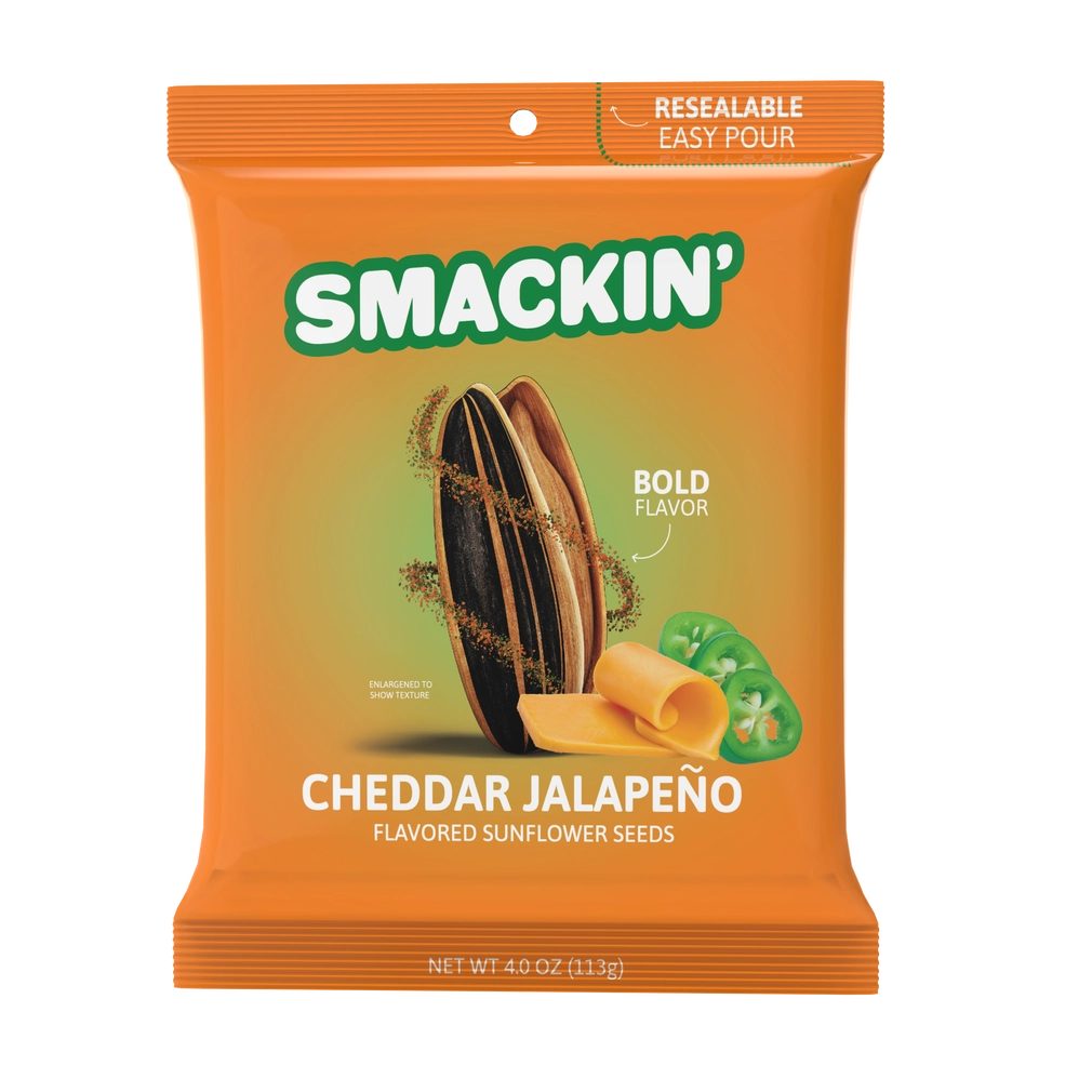 Smackin' Cheddar Jalapeño Sunflower Seeds