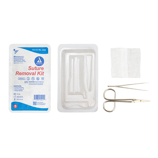 Dynarex Suture Removal Kit - Sterile (50 Count)