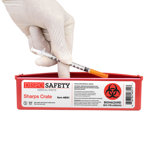 Dynarex Sharps Crate (40 Count)