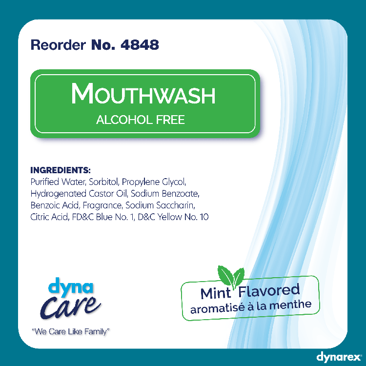 Dynarex Mouthwash - Mint Flavored (96 Count)