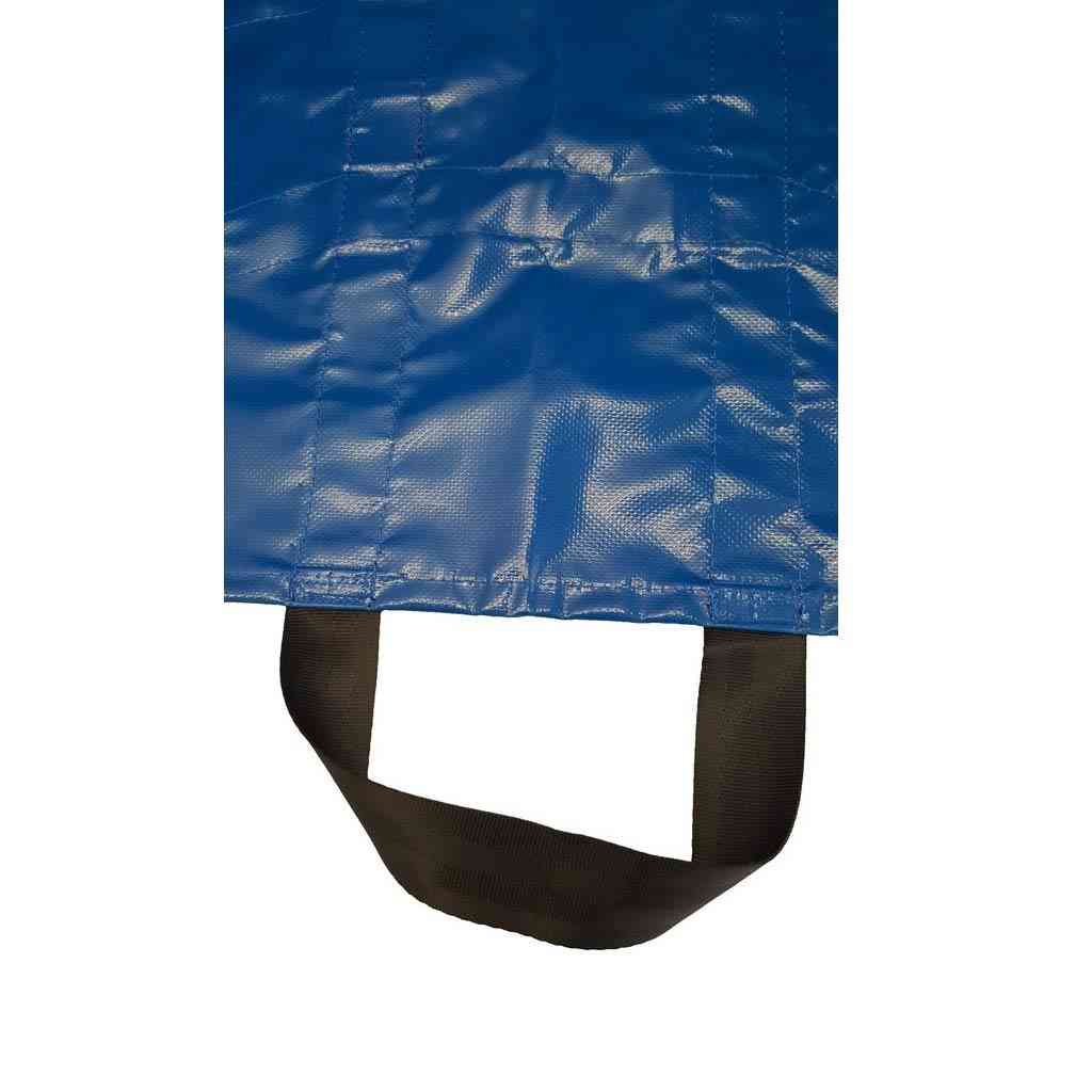 LINE2design Emergency Portable Transport Unit-Seat, Durable 8 Handle Patient Transfer Sheet 36" X 36" Royal Blue All Impervious Material