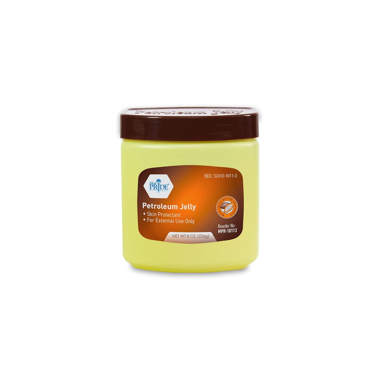 MedPride Petroleum Jelly - Cocoa Butter, 8 oz - 24/cs (24 Count)