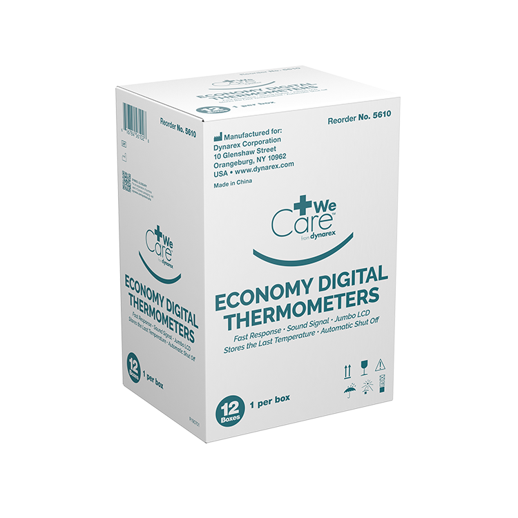 Dynarex Digital Thermometer (12 Count)