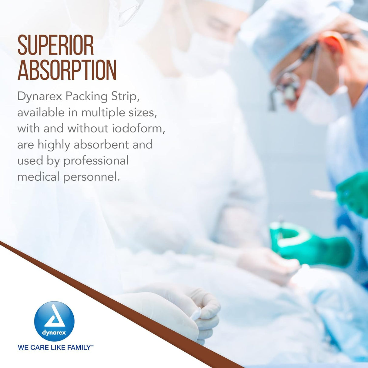 Dynarex Packing Strips Iodoform - Sterile, 12ea/cs (12 Count)