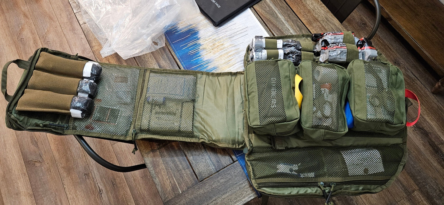Large Combat Medic Bag First Aid Kit Medical Backpack