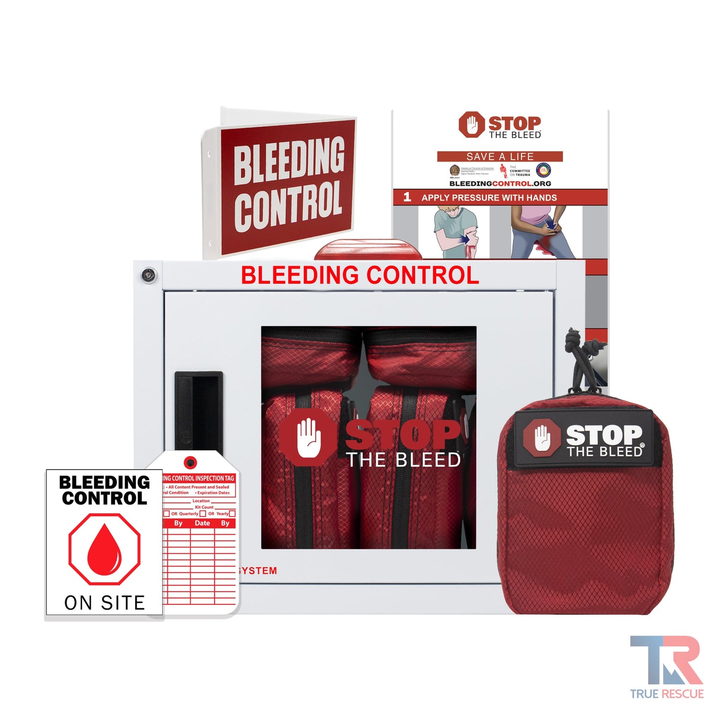 STOP THE BLEED Package - California AB 2260 Compliant (6 Kits)