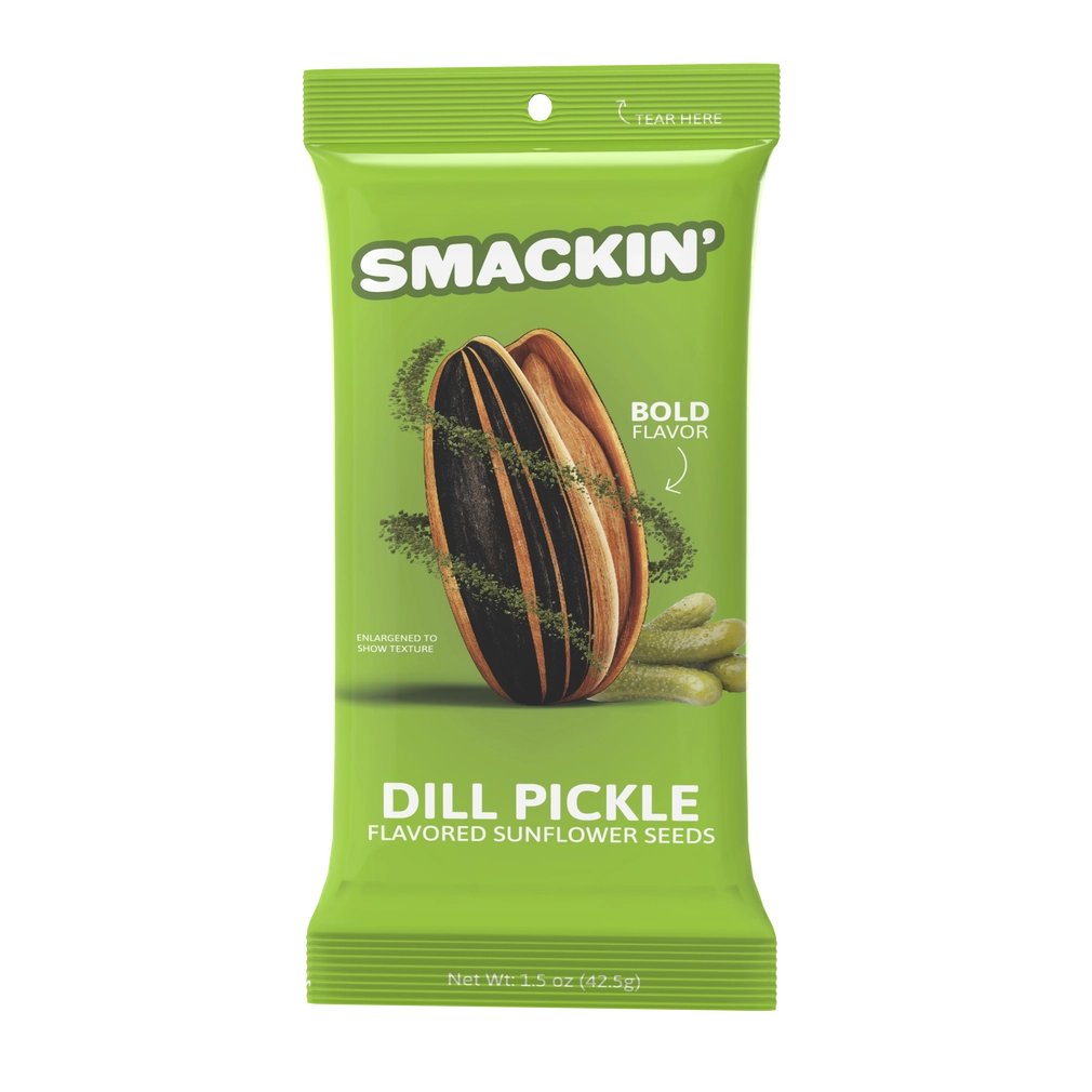 SMACKIN' Sunflower Seeds case of 7 (1.5 oz)