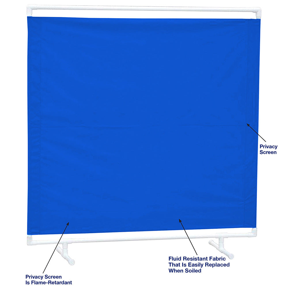 MJM International 7002 Portable privacy screen, 72" W x 72" H