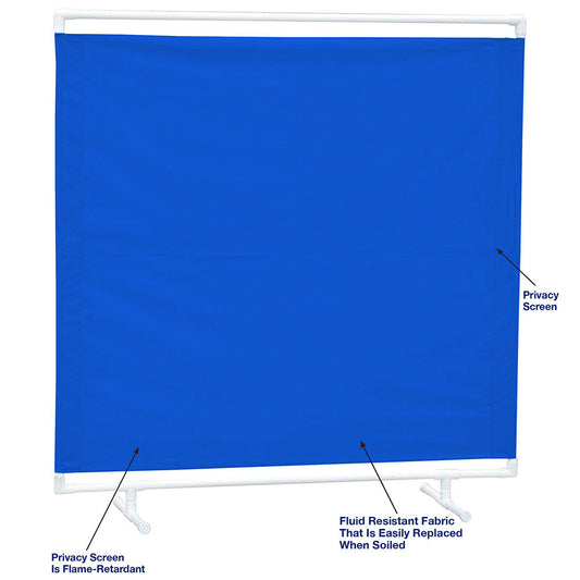 MJM International 7002 Portable privacy screen, 72" W x 72" H
