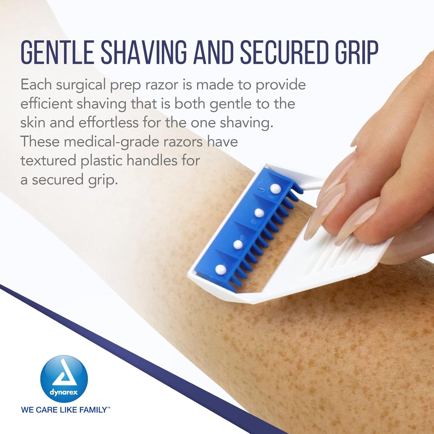 Dynarex Gallant Disposable Prep Razors - 50ea/bx, 5bxs/cs (250 Count)