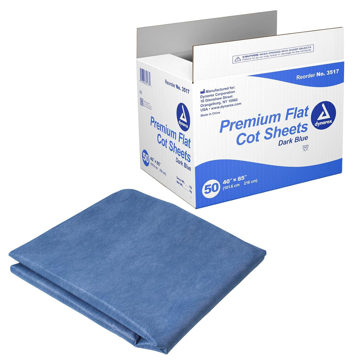 Dynarex Cot Sheet (50 Count)