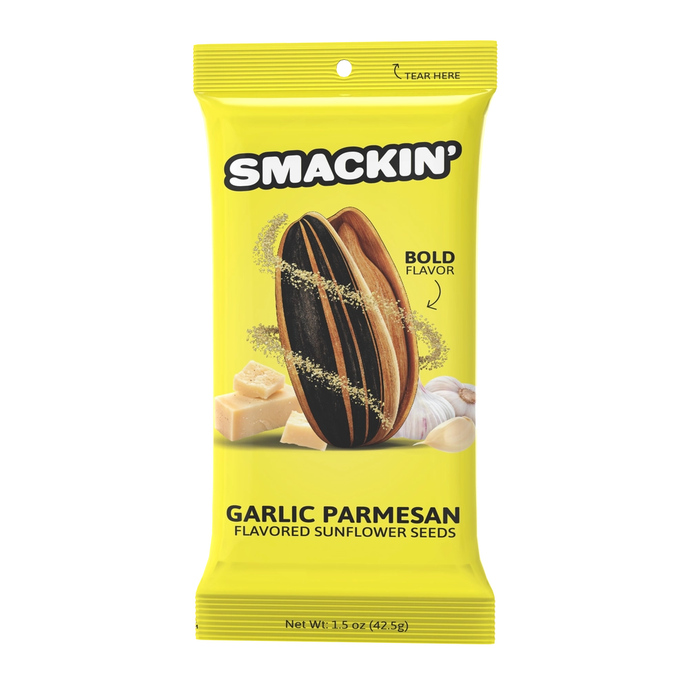 SMACKIN' Sunflower Seeds case of 7 (1.5 oz)