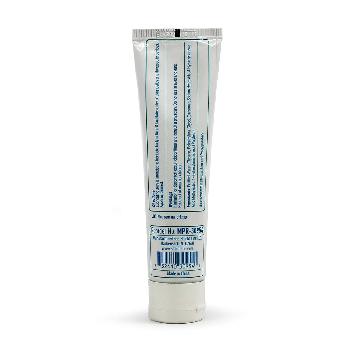 MedPride Lubricating Jelly 4fl Oz Tube - 12 Box / Case of 6 (72 count)
