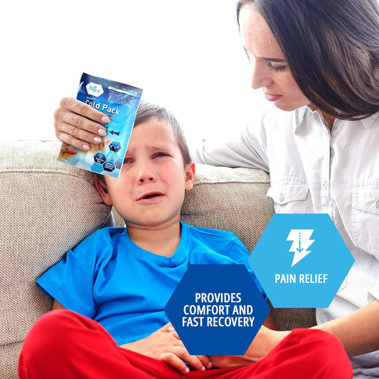 MedPride Instant Cold Pack for Injuries & Pain Relief - 6"x9" - 24/cs.