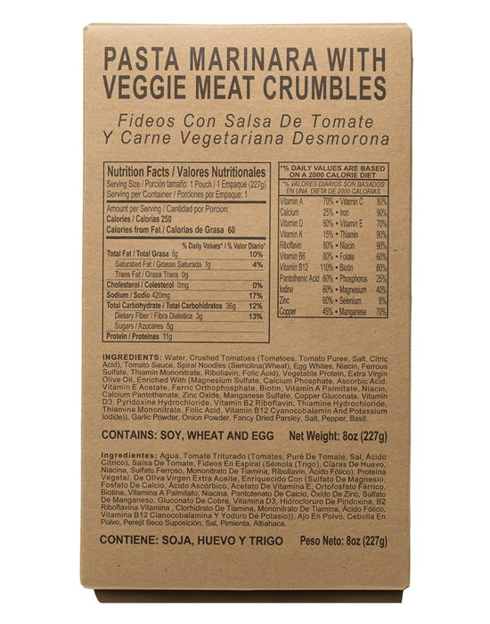 MRE Meals – without Heaters