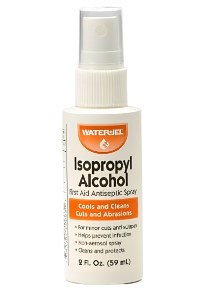 Water Jel Alcohol Spray, 2 oz Bottle (24 Bottles/Case)
