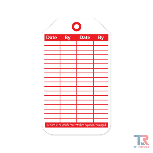 Bleeding Control Inspection Tag