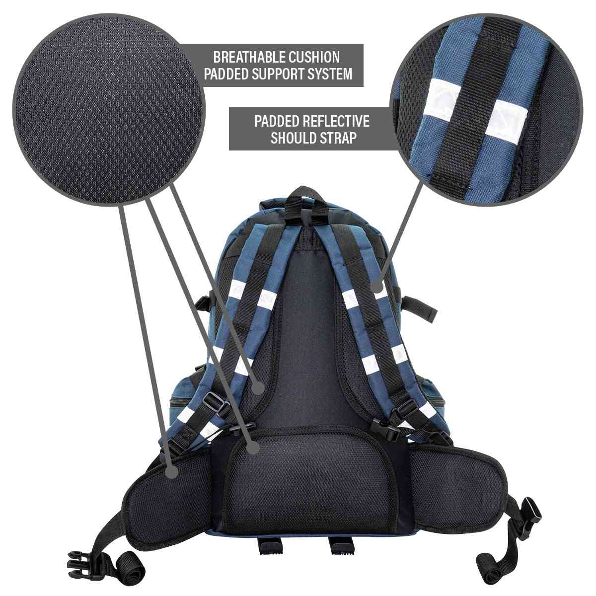 LINE2design Emergency Medical Backpack Trauma First Aid Kit