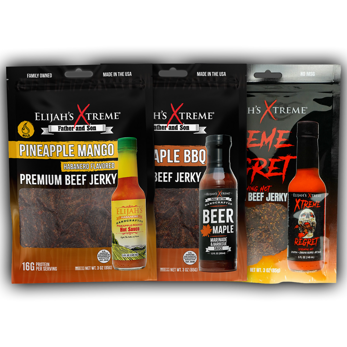 Beef Jerky Trio Pack