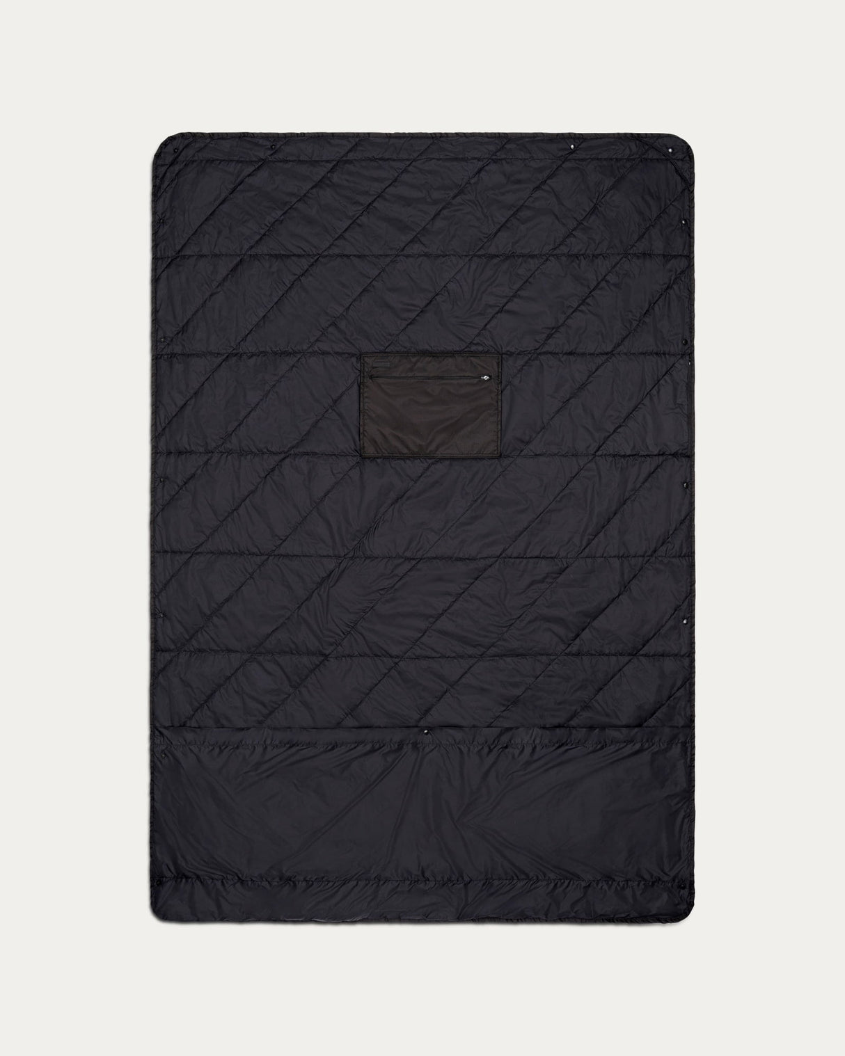 Layover™ XL Travel Blanket - Packable & Puffy | Black