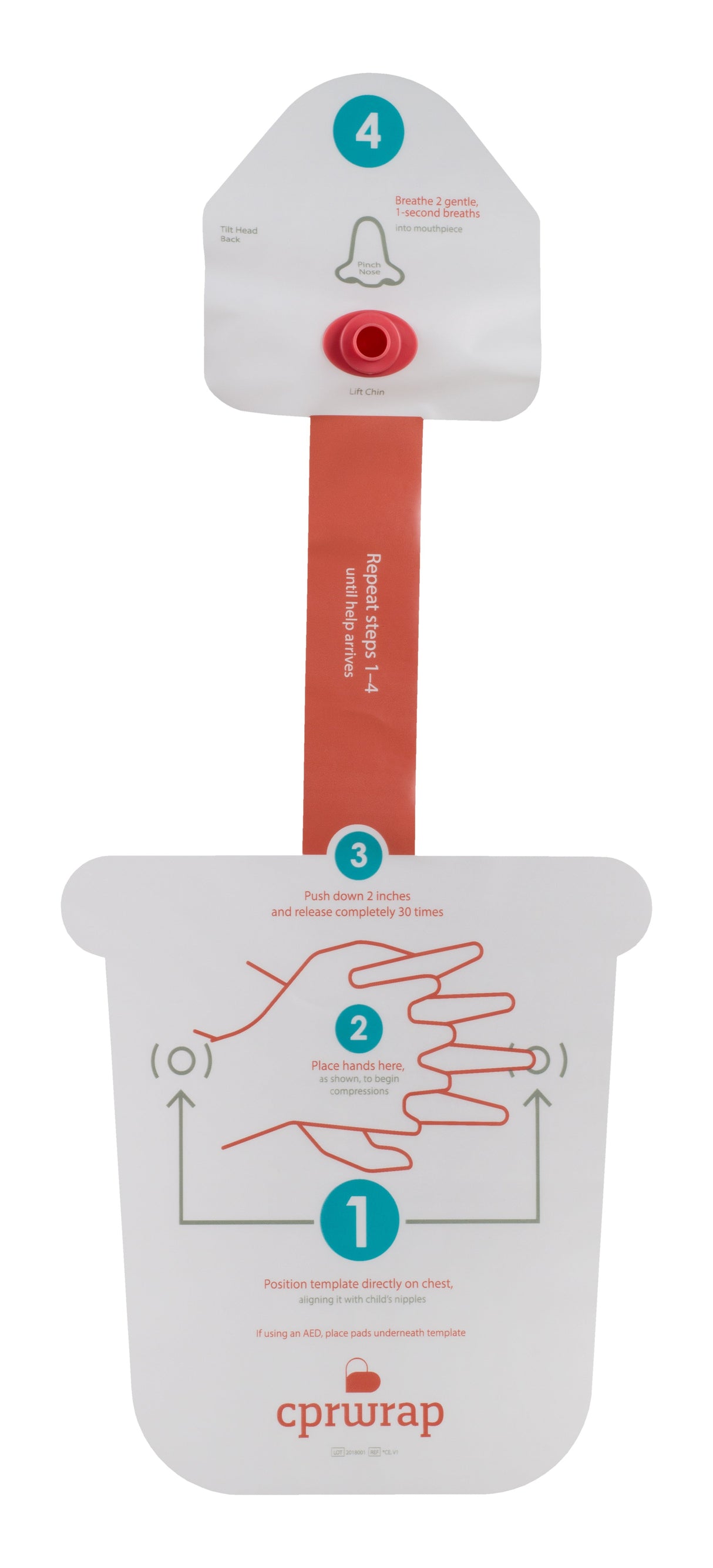 Child CPRWrap™ Aid, Ages 1 - 8