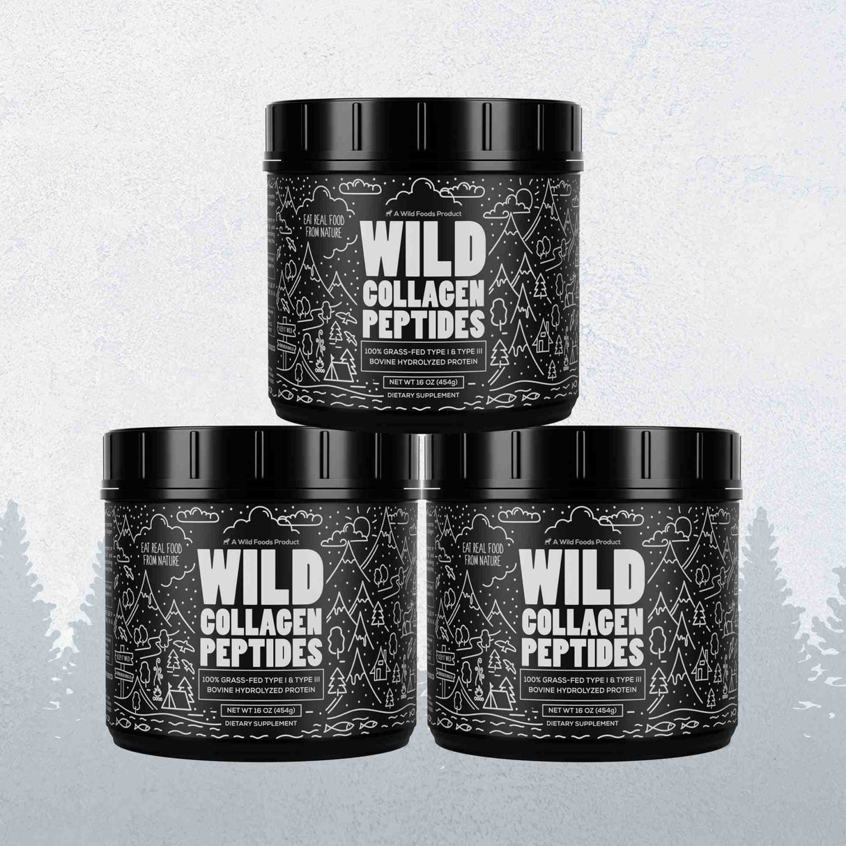 Grass-Fed Collagen Peptides, 41 servings – Skin, Hair & Joint Support Collagen