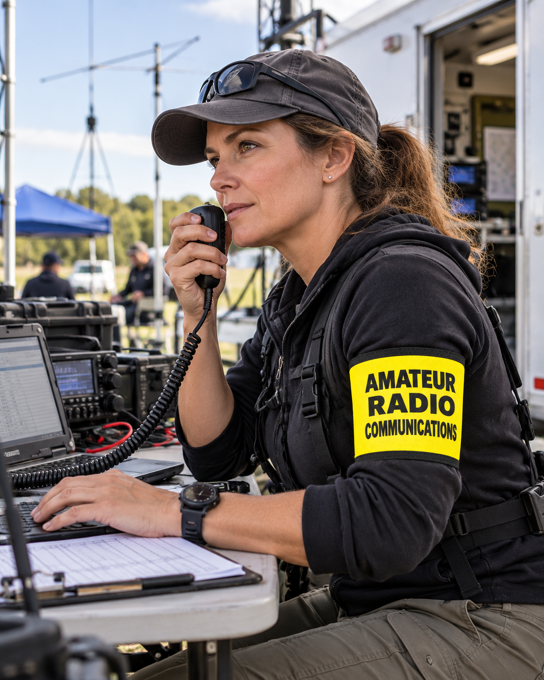 Amateur Radio Communications Armband