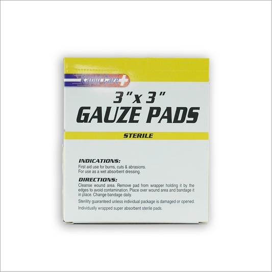 3" X 3" Gauze Pads (10 PACK)