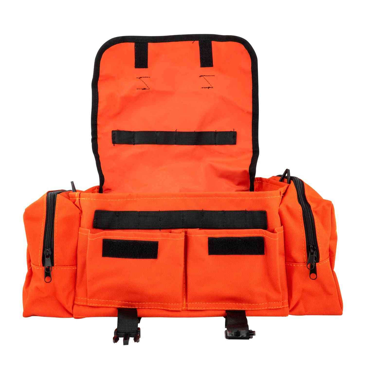 LINE2design Emergency First Aid Responder Kit Medical EMS Economic Fully Stocked Bag For All Emergencies - Orange
