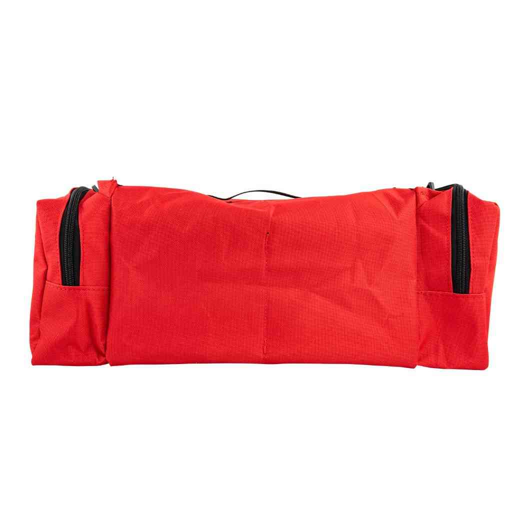 LINE2design First Aid Responder Emergency Star of Life Logo Medical EMS Bag with Zippered Pockets & Shoulder Straps